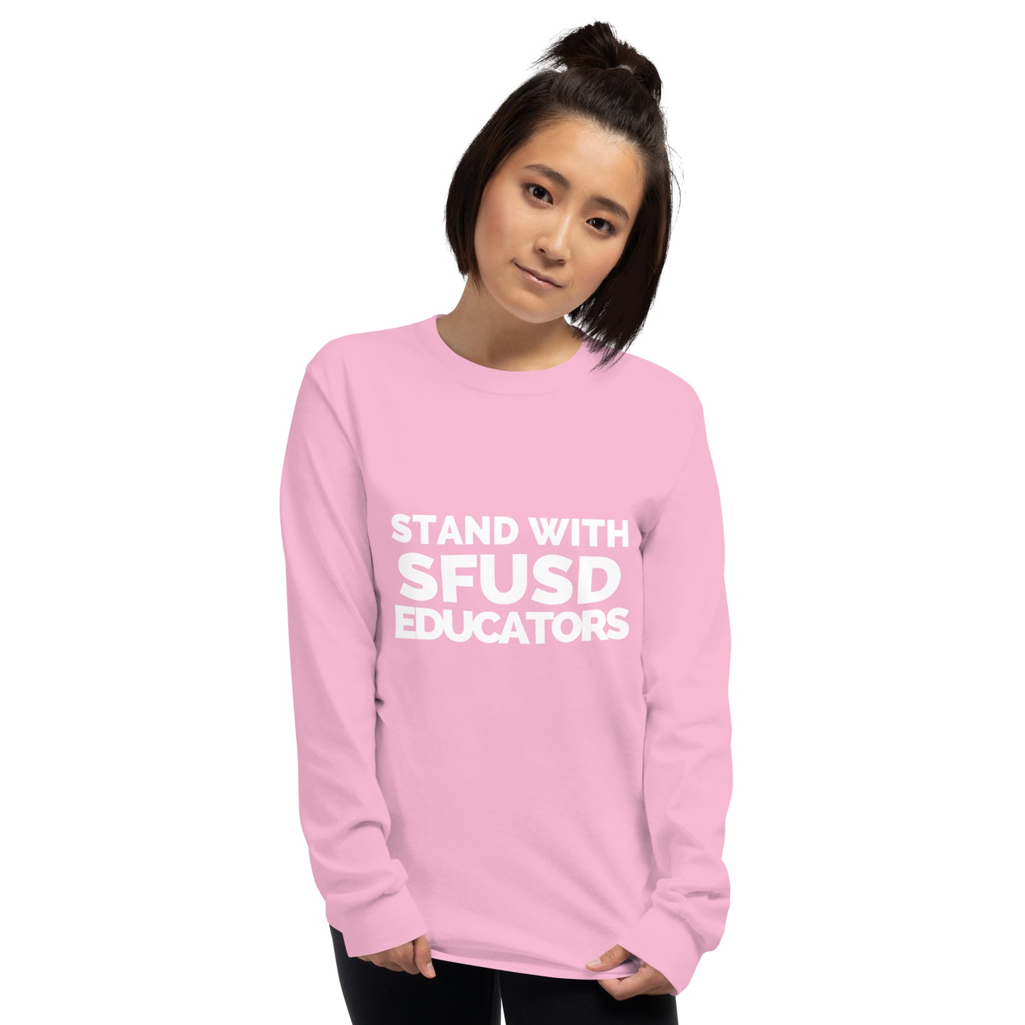 Stand with SFUSD Educators Long-Sleeve Tee