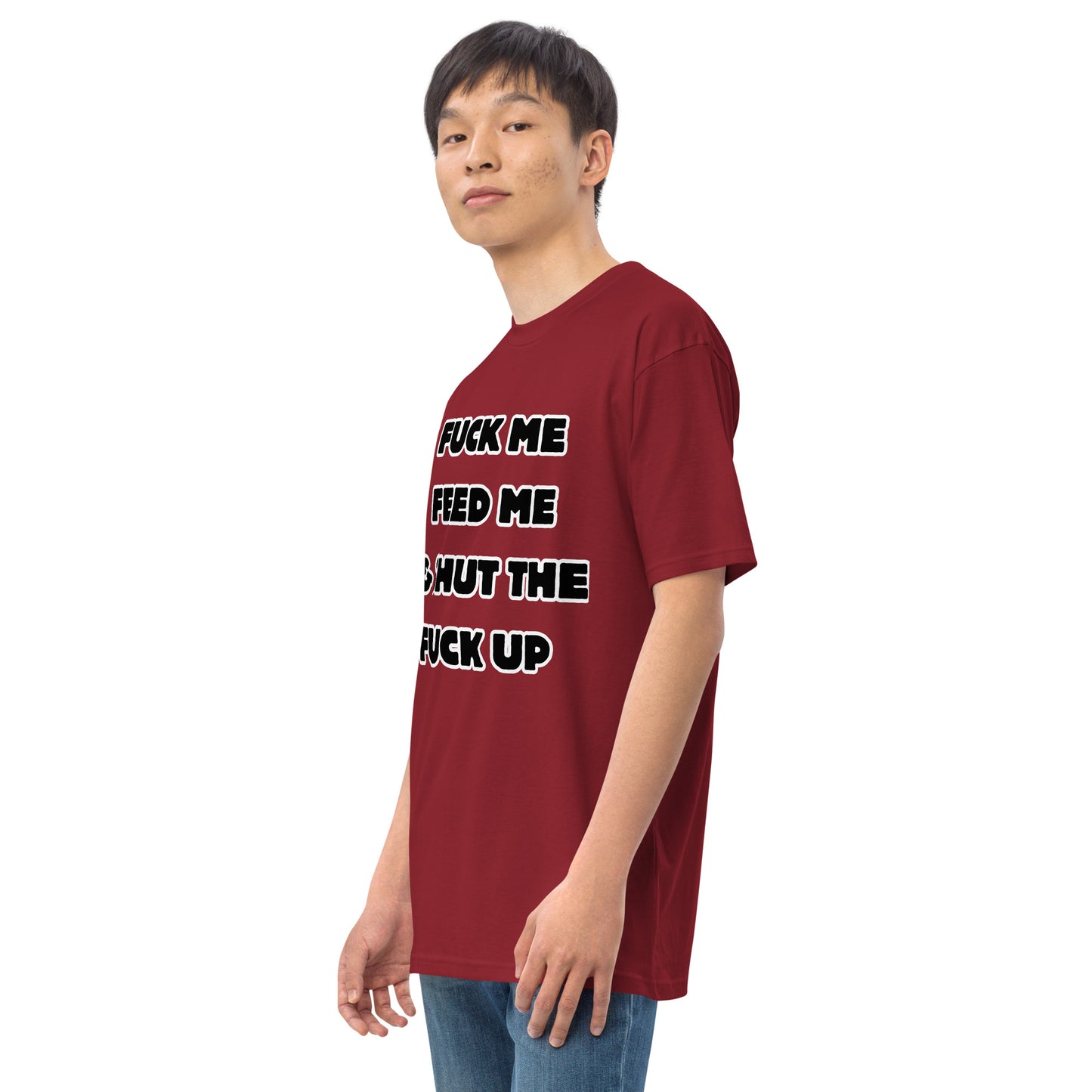 Fuck Me Feed Me & Shut the F Up tee