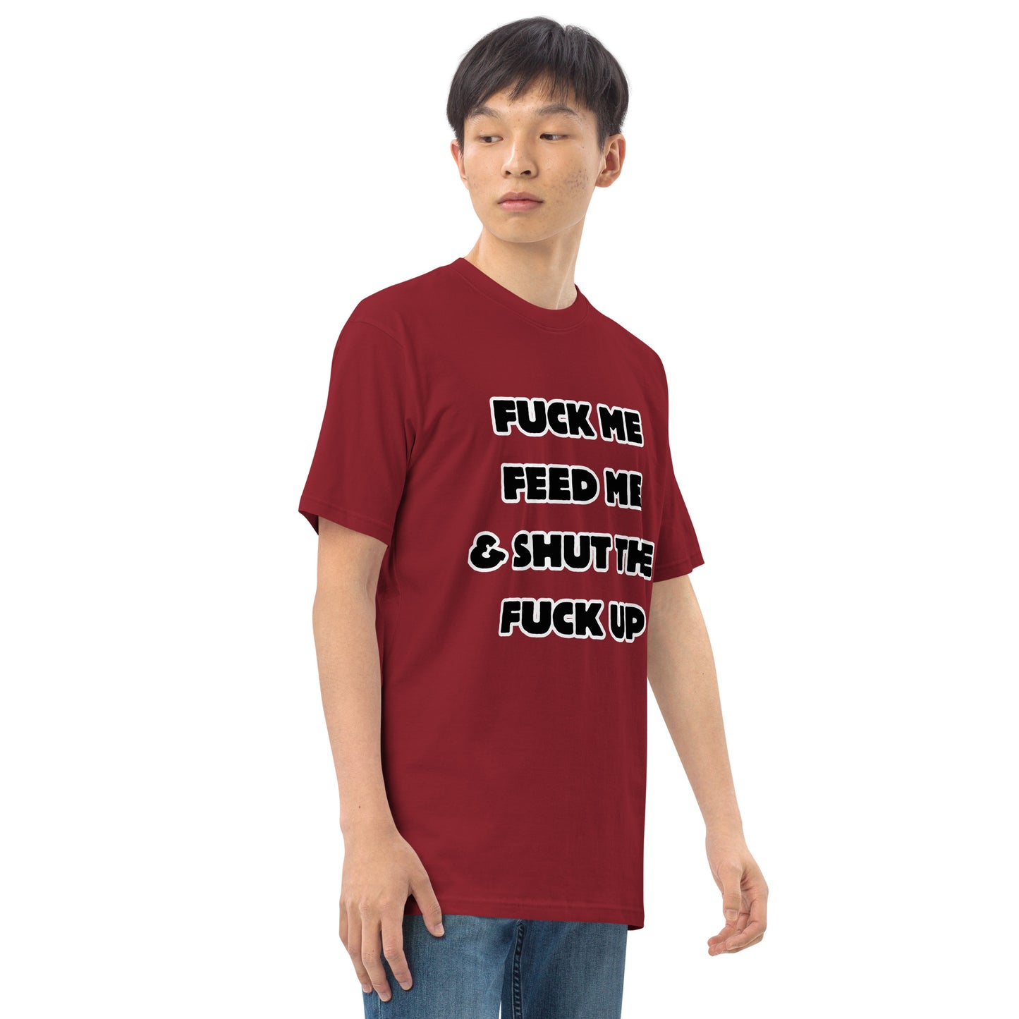 Fuck Me Feed Me & Shut the F Up tee