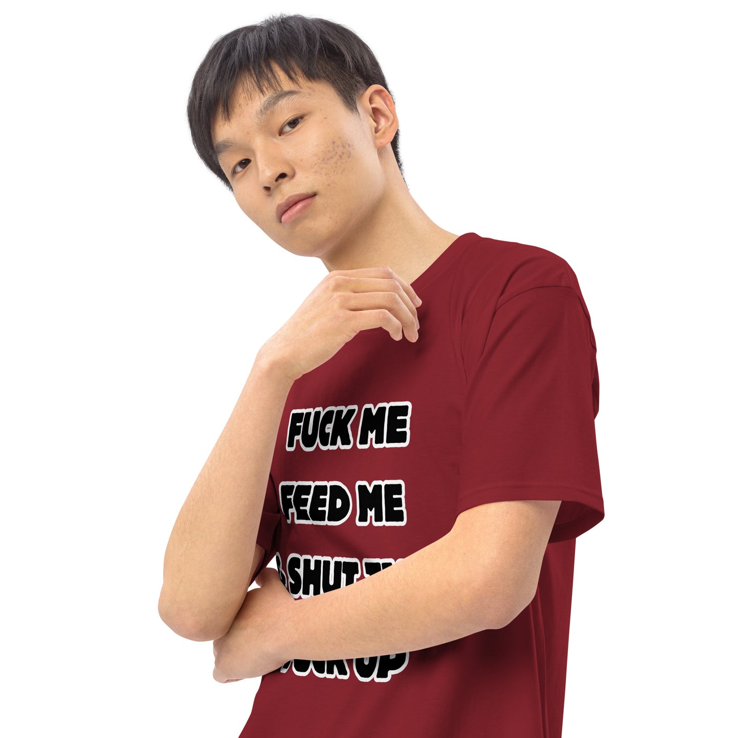Fuck Me Feed Me & Shut the F Up tee