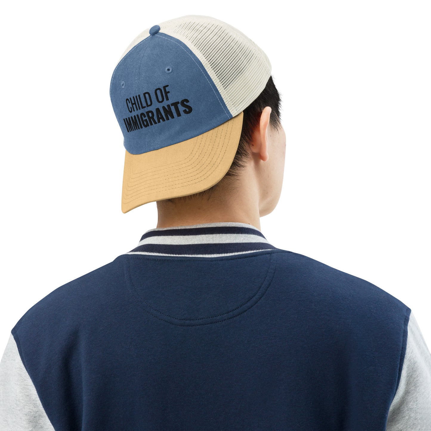 Child of Immigrants Pigment-Dyed Cap