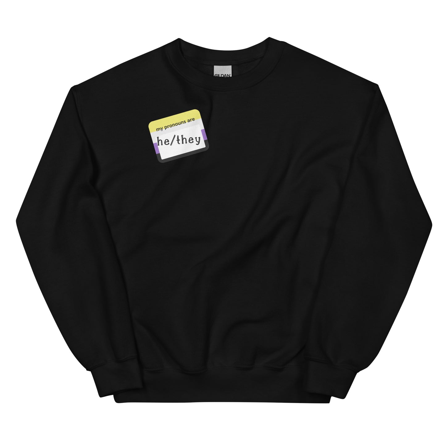 He/ They Unisex Sweatshirt