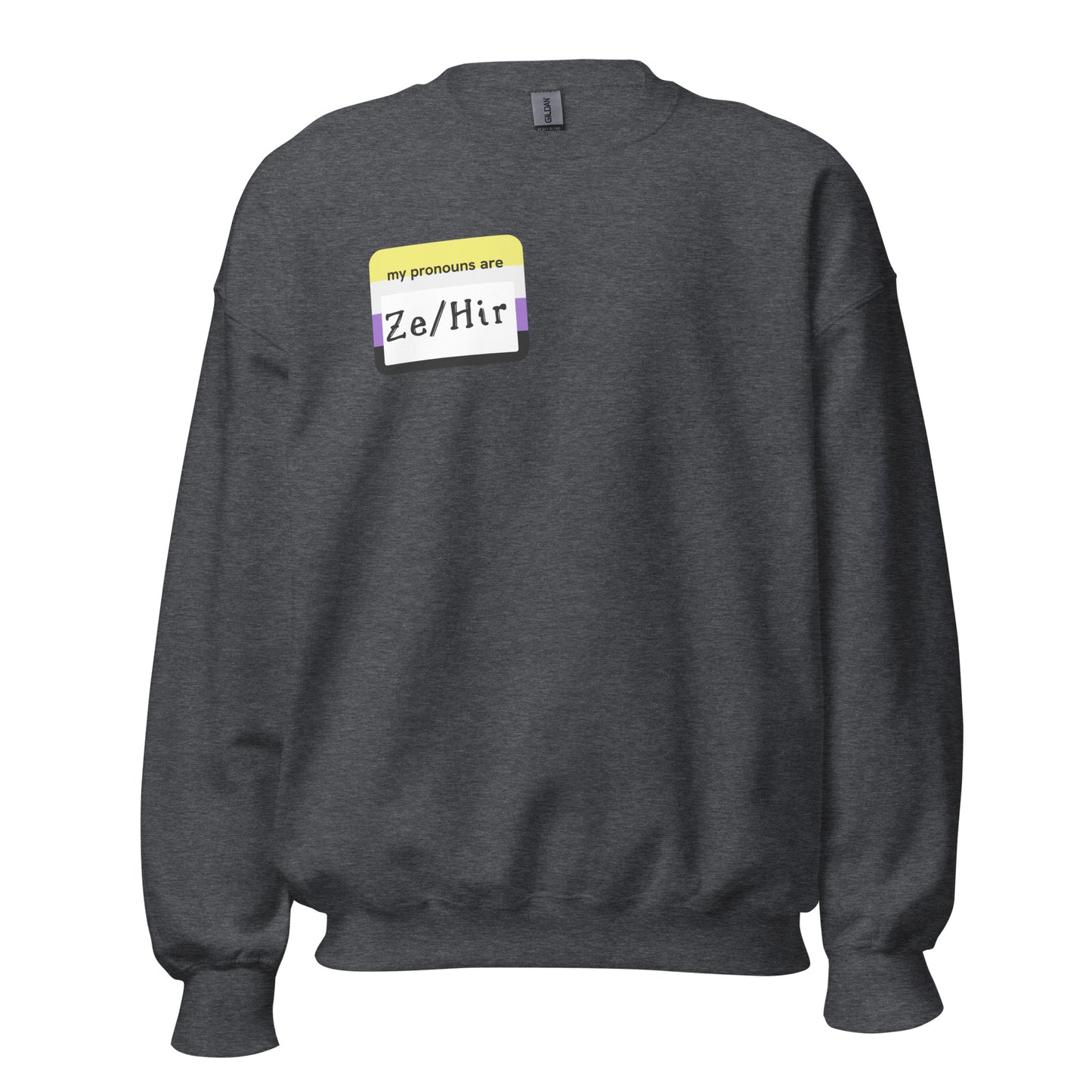 Ze/Hir Sweatshirt -GNC Flag