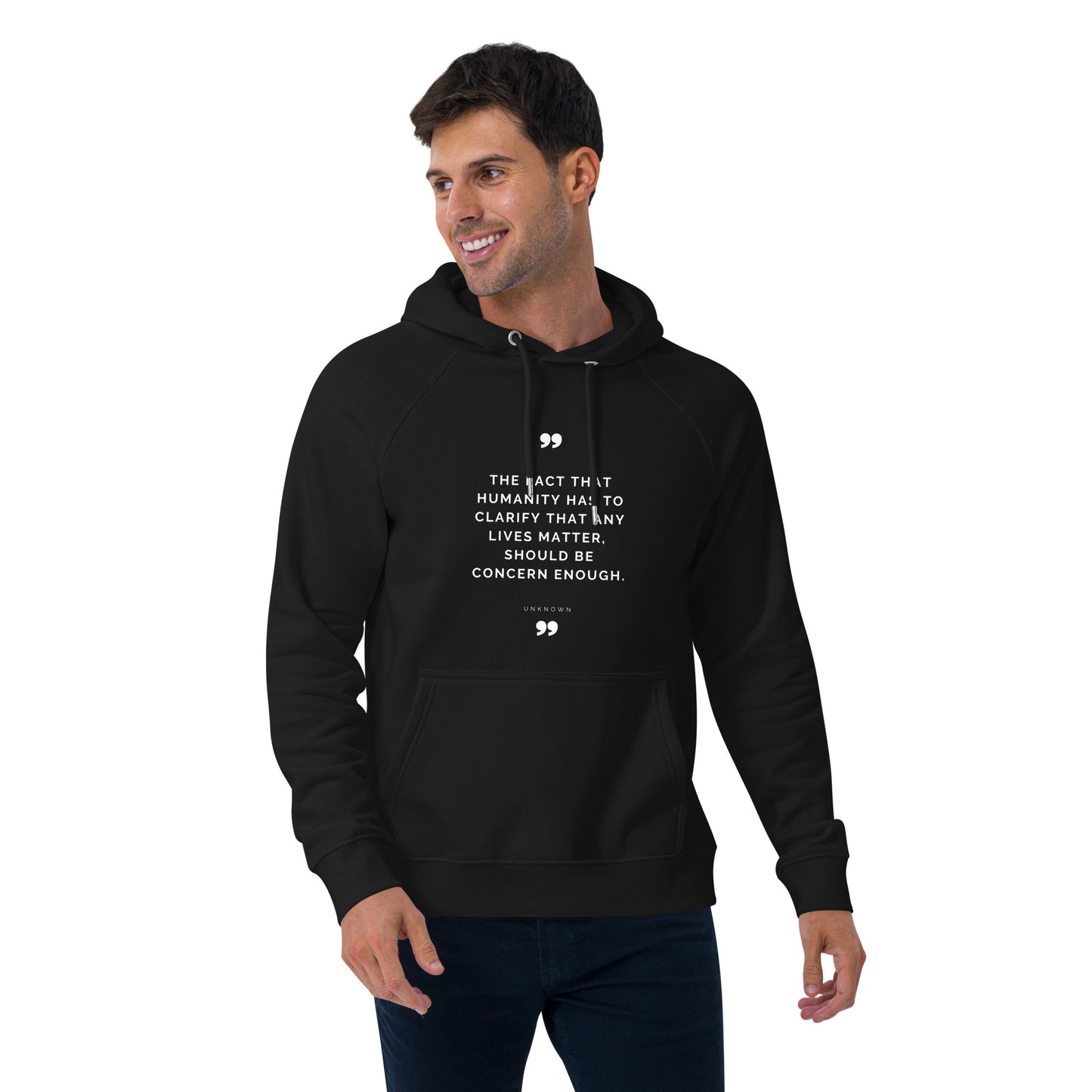 Concern Enough Eco Raglan Hoodie