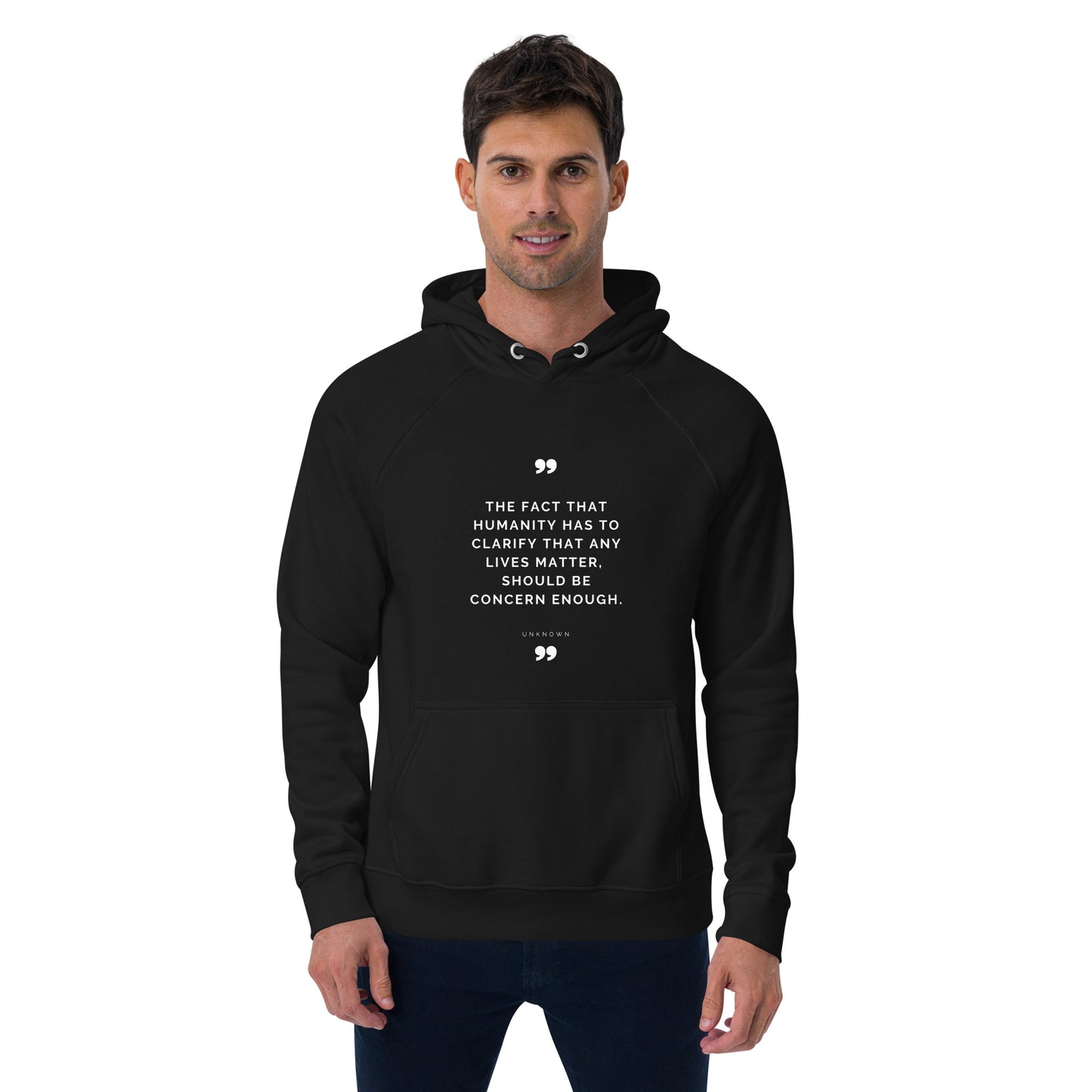 Concern Enough Eco Raglan Hoodie