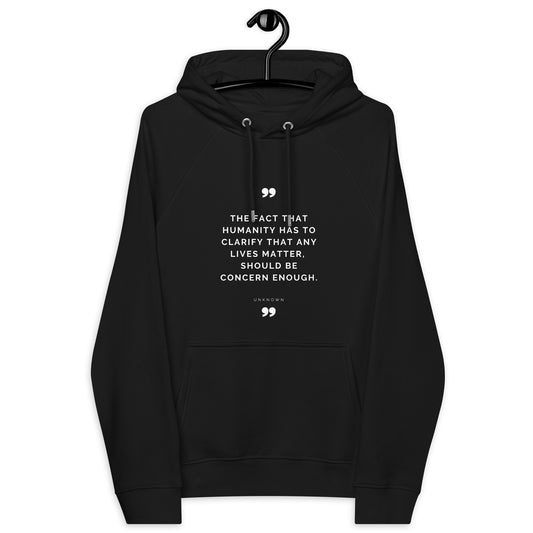 Concern Enough Eco Raglan Hoodie