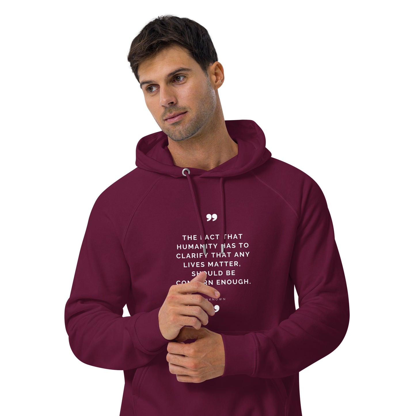 Concern Enough Eco Raglan Hoodie
