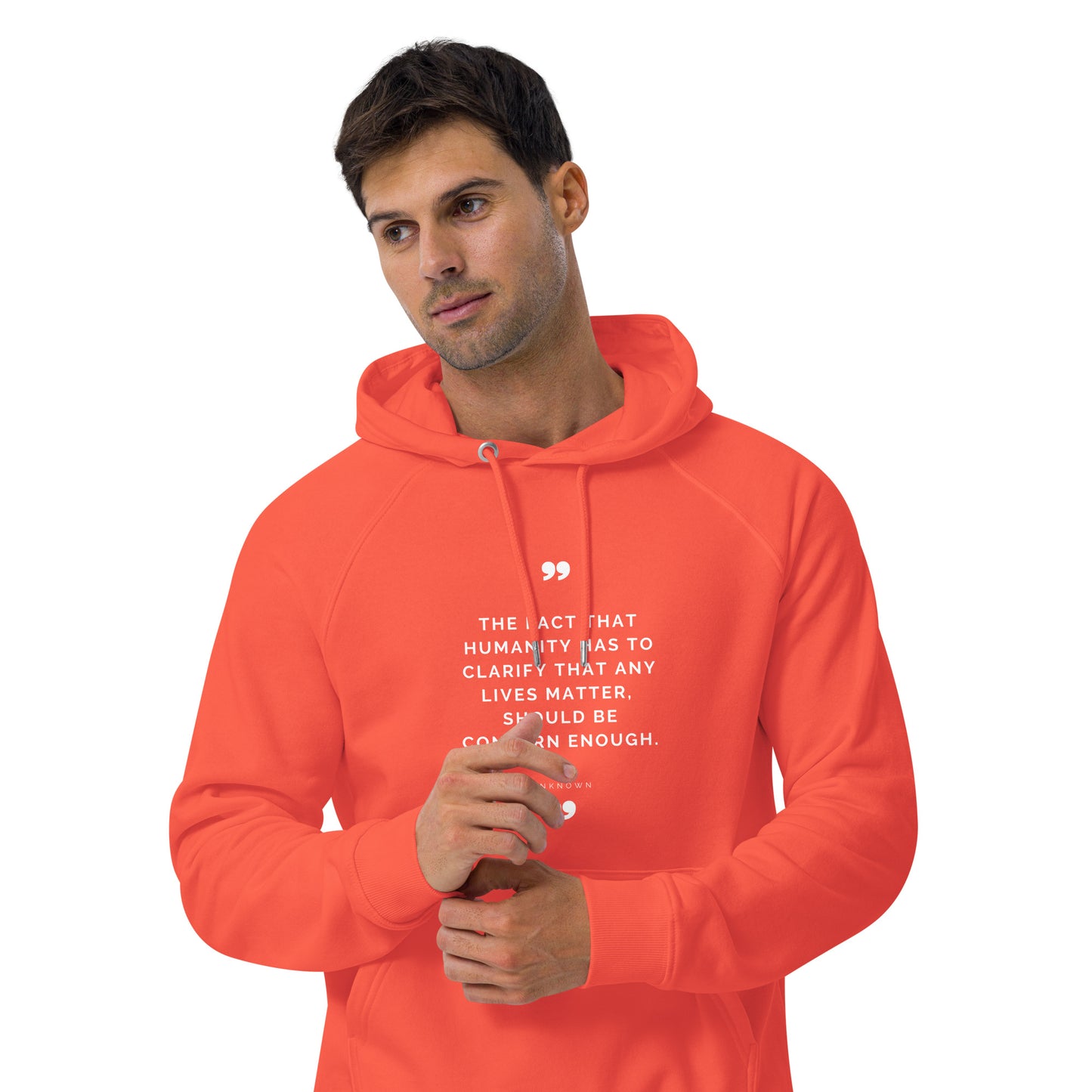 Concern Enough Eco Raglan Hoodie