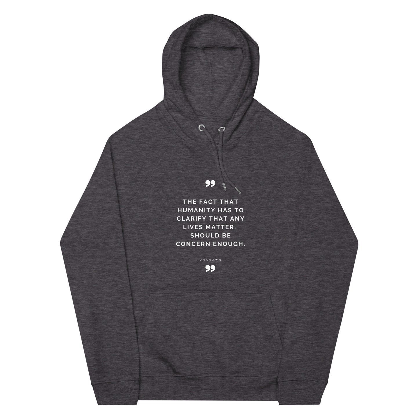 Concern Enough Eco Raglan Hoodie