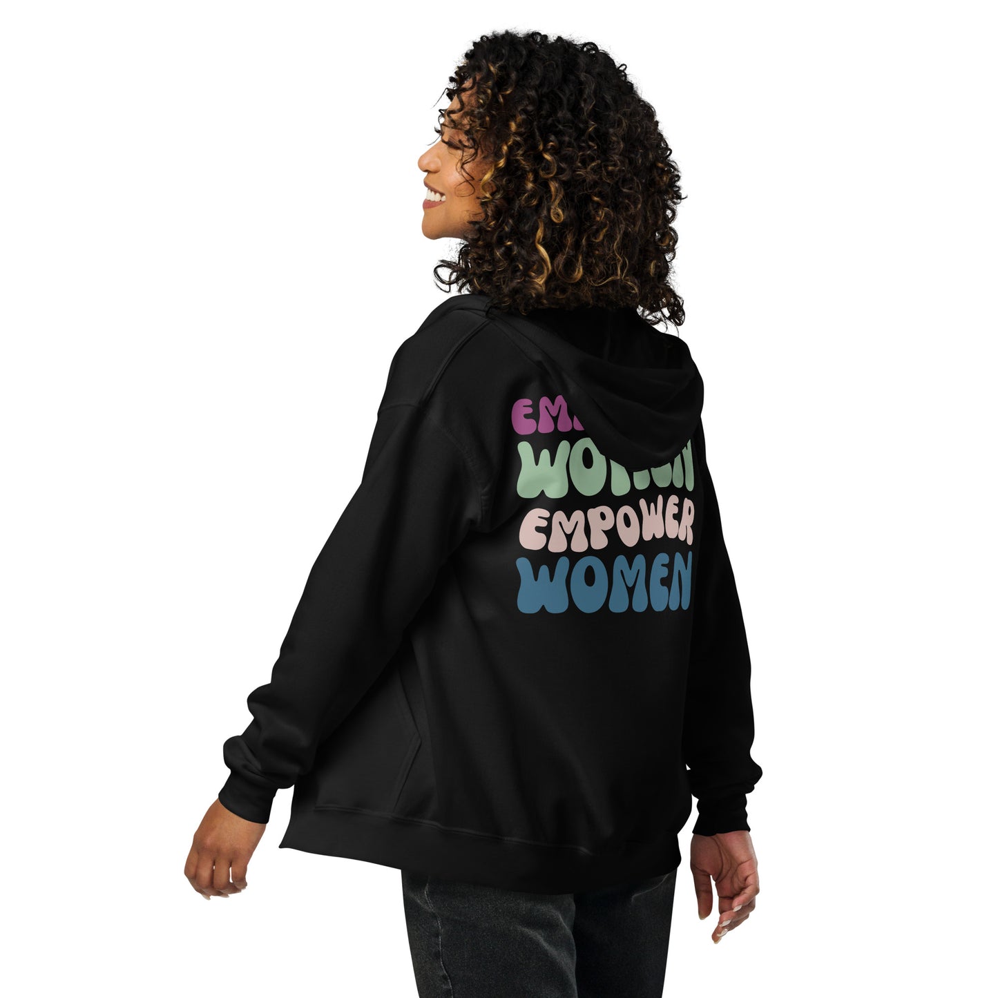 Empowered Women Heavy Zip Hoodie