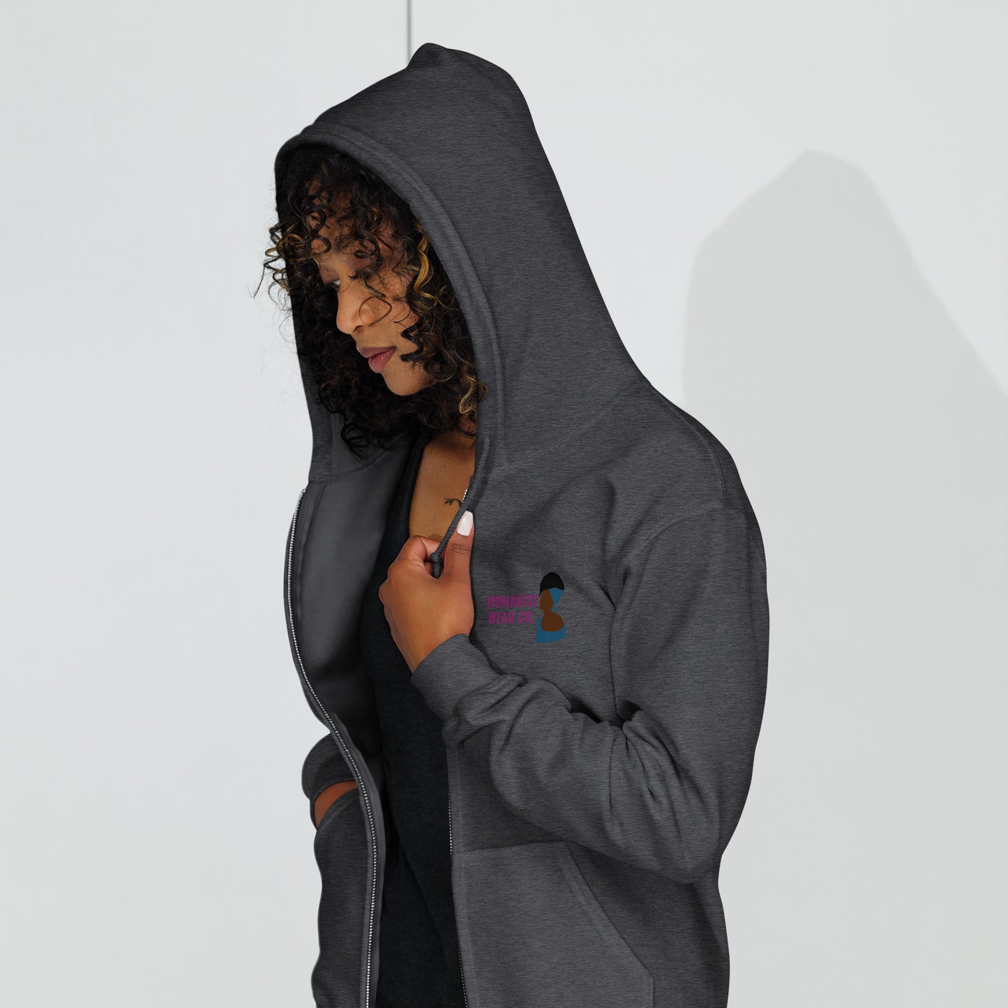 Empowered Women Heavy Zip Hoodie