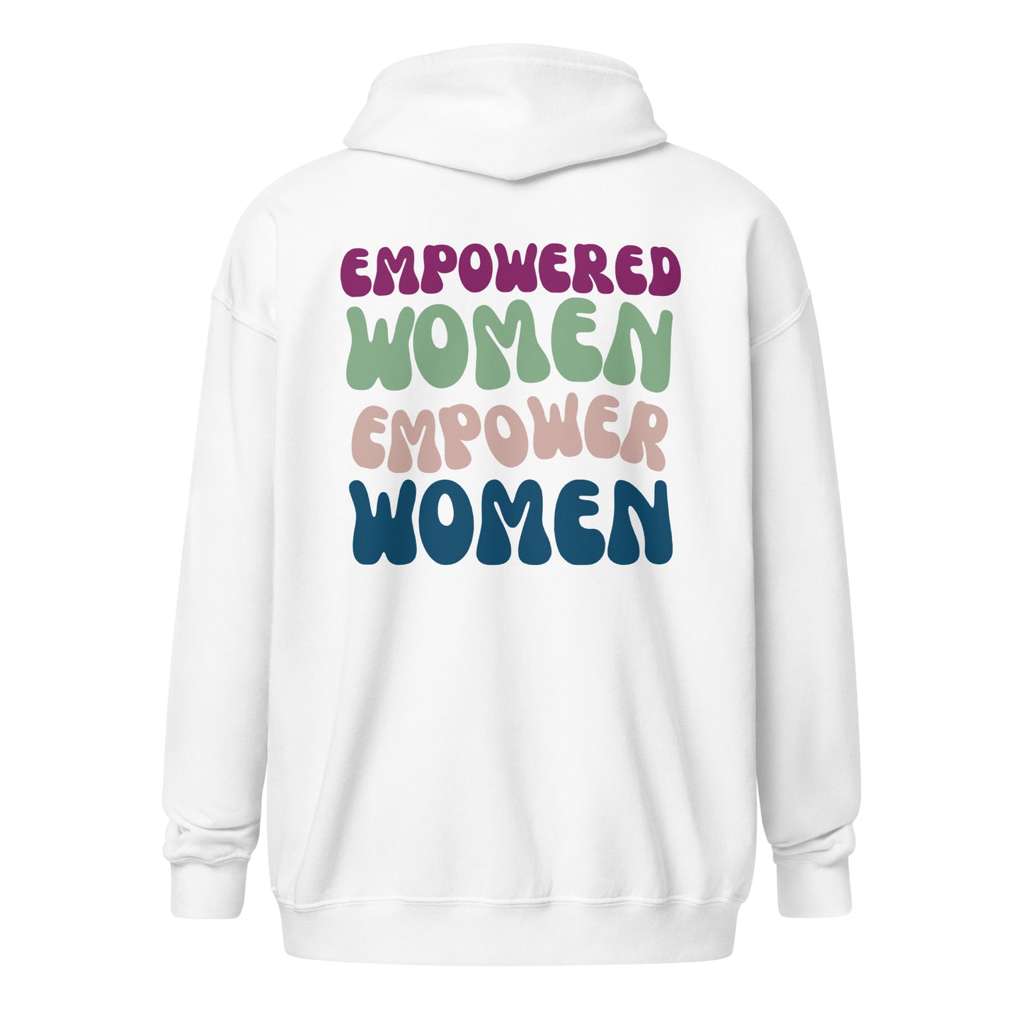 Empowered Women Heavy Zip Hoodie