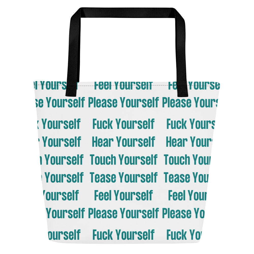 Fuck Yourself Large Tote