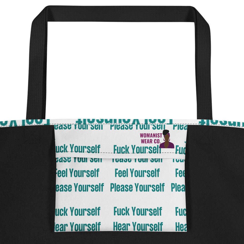 Fuck Yourself Large Tote
