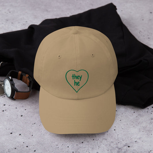 They/He Pronoun Dad hat