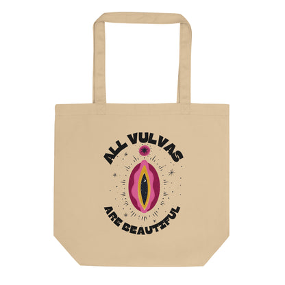All Vulvas Are Beautiful Eco Tote Bag