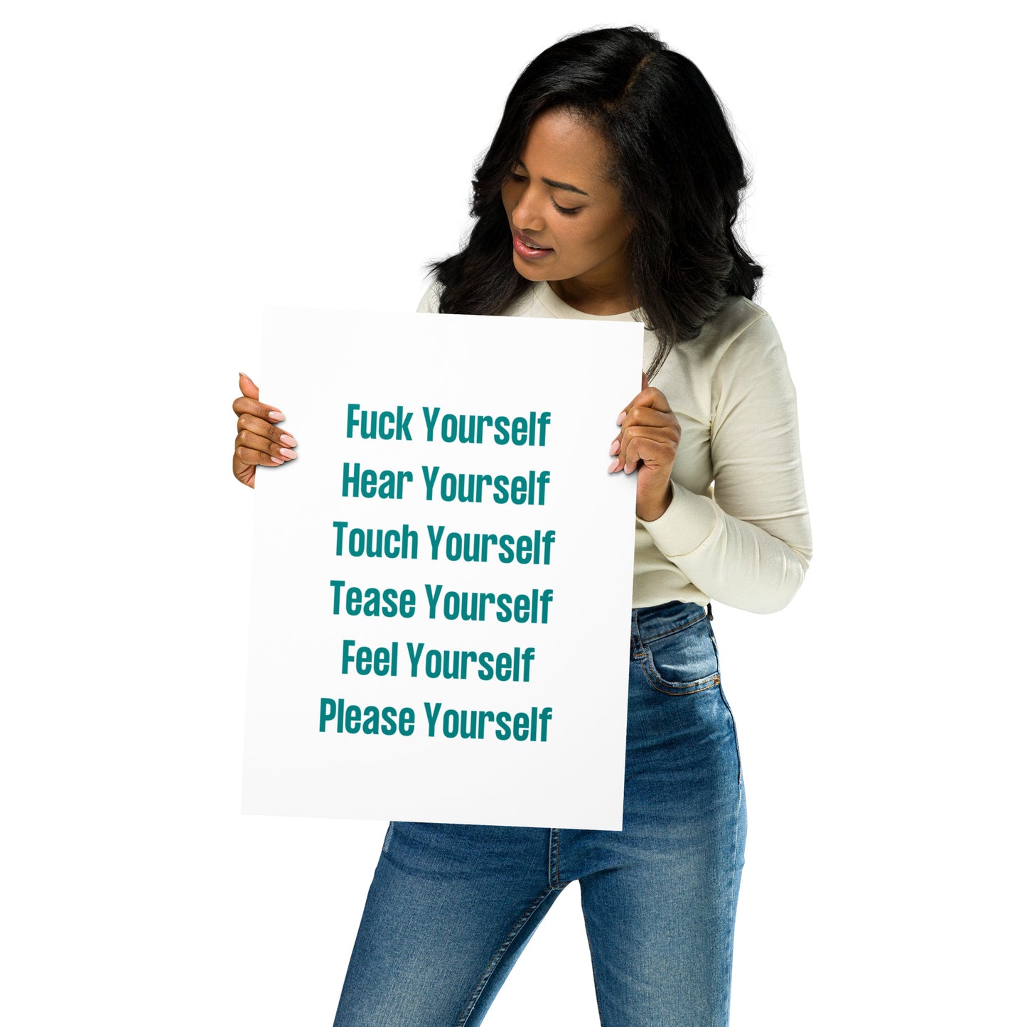 Fuck Yourself Poster