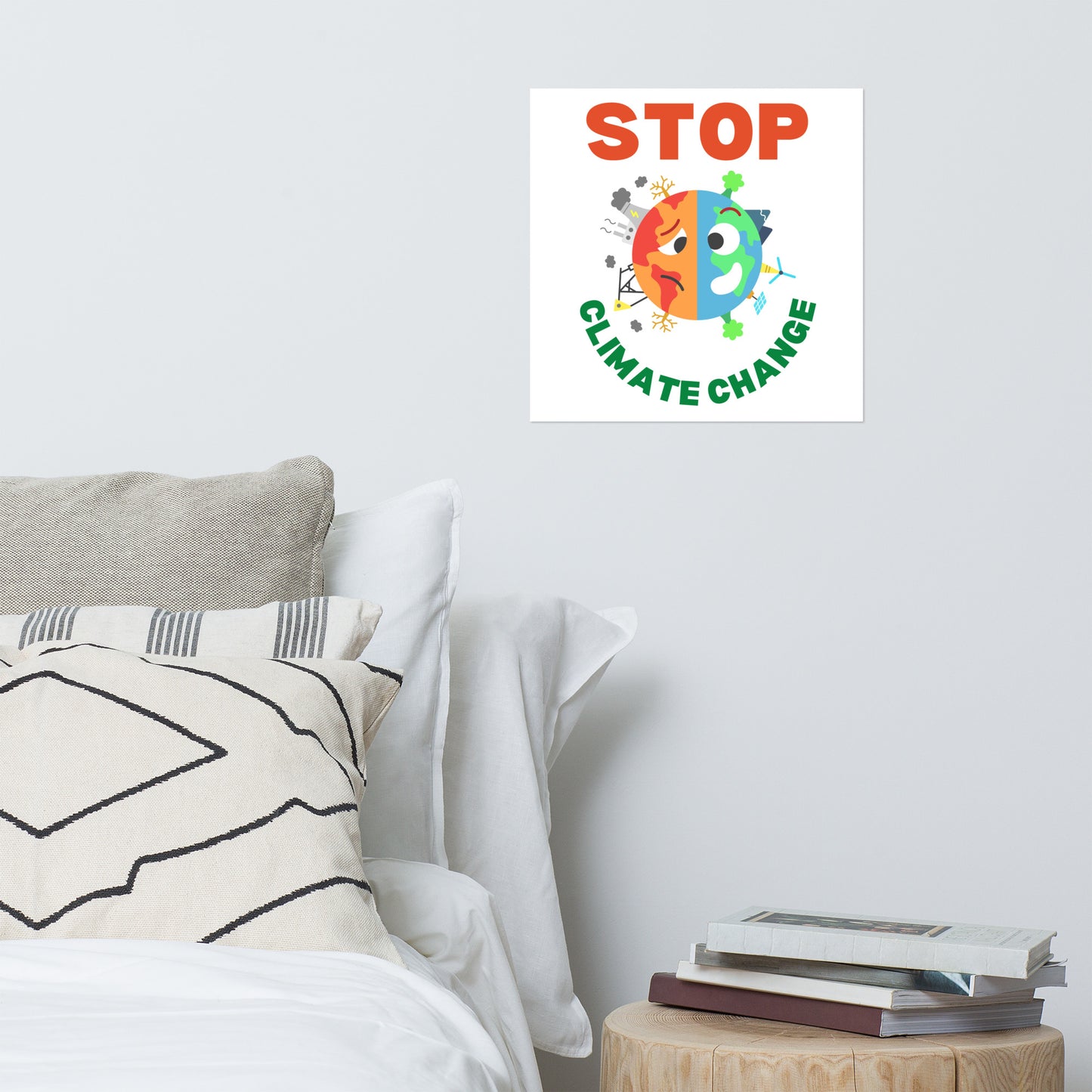 Stop Climate Change Poster