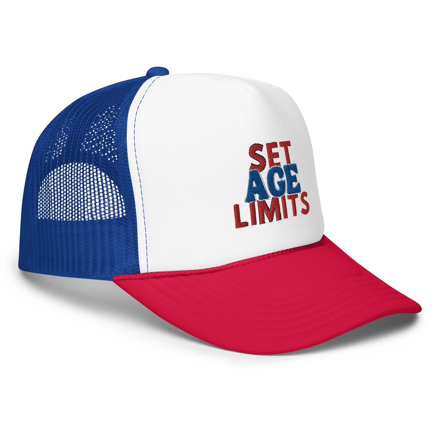 Set Age Limits Foam trucker hat