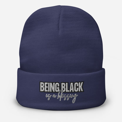 Being Black is a Blessing Beanie