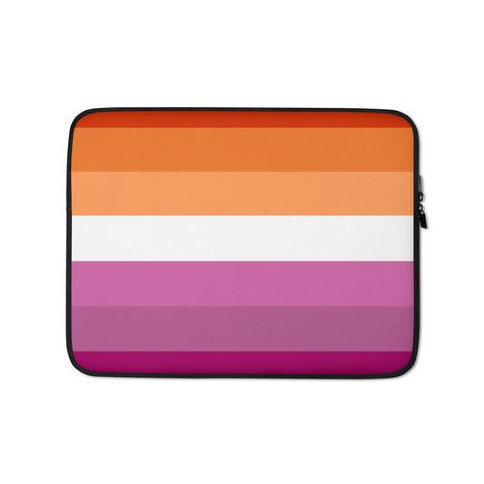 Lesbian Flag Laptop Sleeve