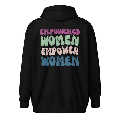 Empowered Women Heavy Zip Hoodie