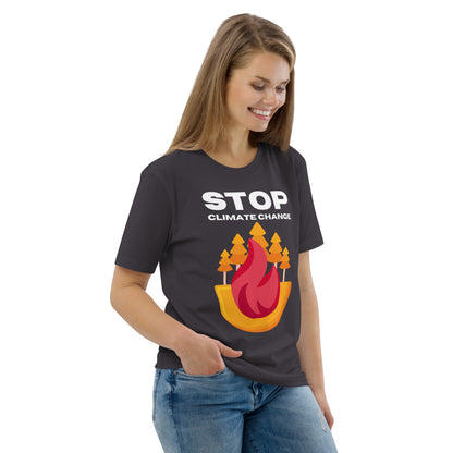 Stop Climate Change Flame Tee